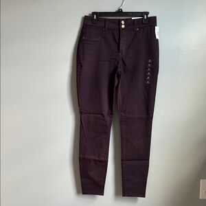 Maurices Deep Purple Jeggings
